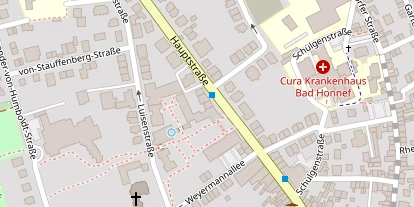 Location auf Satellitenbild