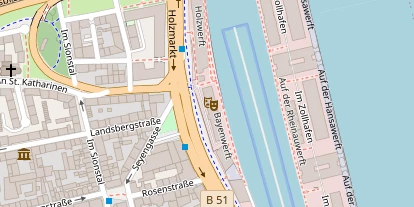 Location auf Satellitenbild