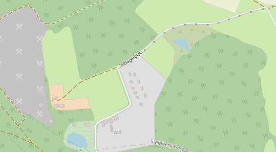 Location auf Satellitenbild