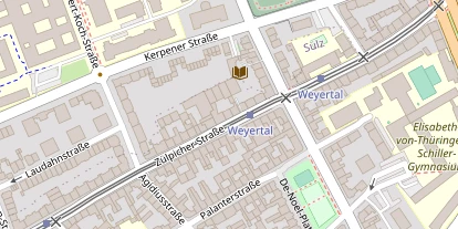 Location auf Satellitenbild