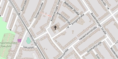 Location auf Satellitenbild