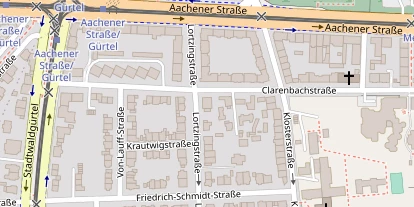 Location auf Satellitenbild