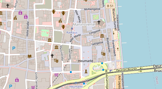 Member auf Satellitenbild