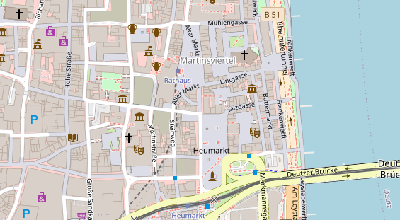 Member auf Satellitenbild