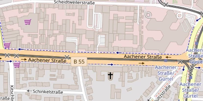 Event auf Satellitenbild