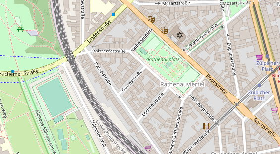 Location auf Satellitenbild