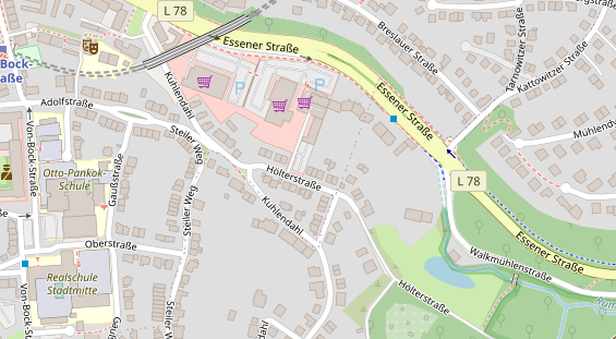 Location auf Satellitenbild