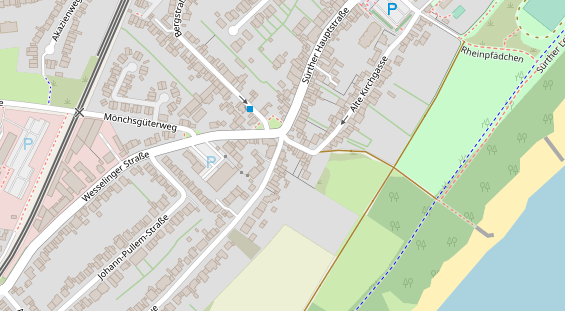 Member auf Satellitenbild