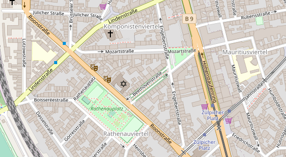 Member auf Satellitenbild