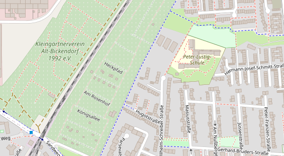 Location auf Satellitenbild