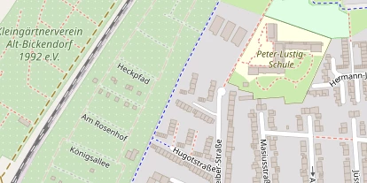 Location auf Satellitenbild