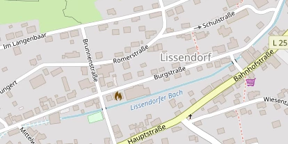 Location auf Satellitenbild
