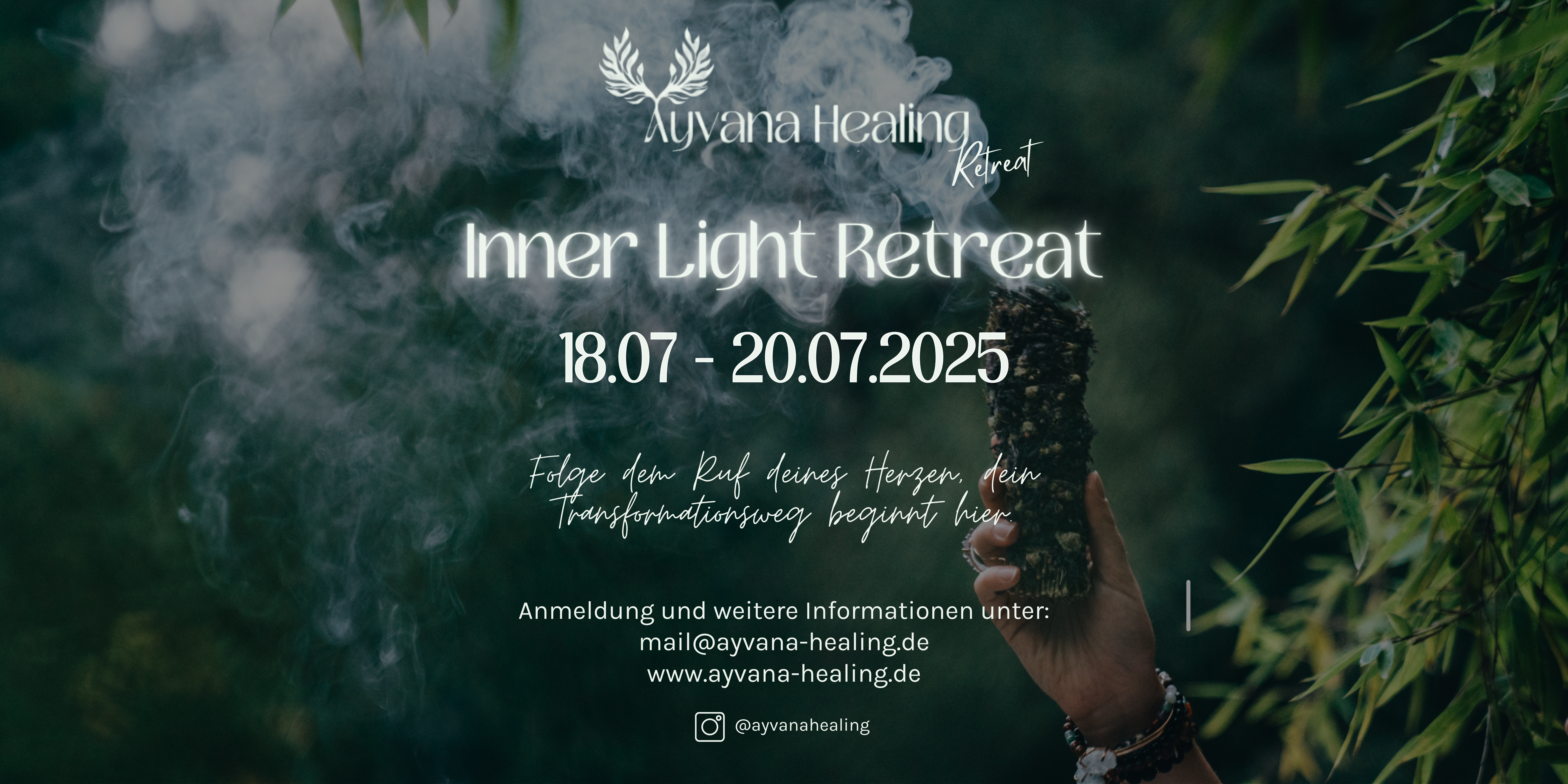 event - Inner Light Retreat - Ayvana Healing 