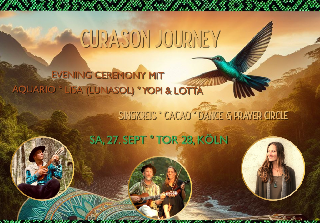 events: CURASON JOURNEY ๏ mit AQUARIO ° LISA (LunaSol) ° YOPI & LOTTA