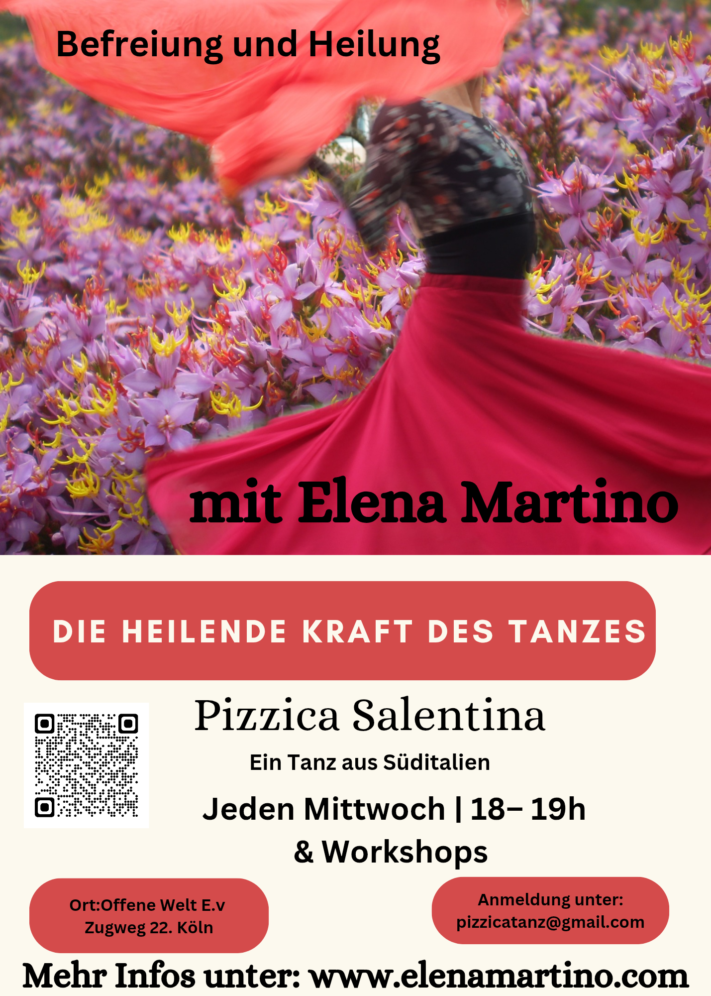 event - Die heilende Kraft des Tanzes: Pizzica Salentina. Ein Tanz aus Süditalien 