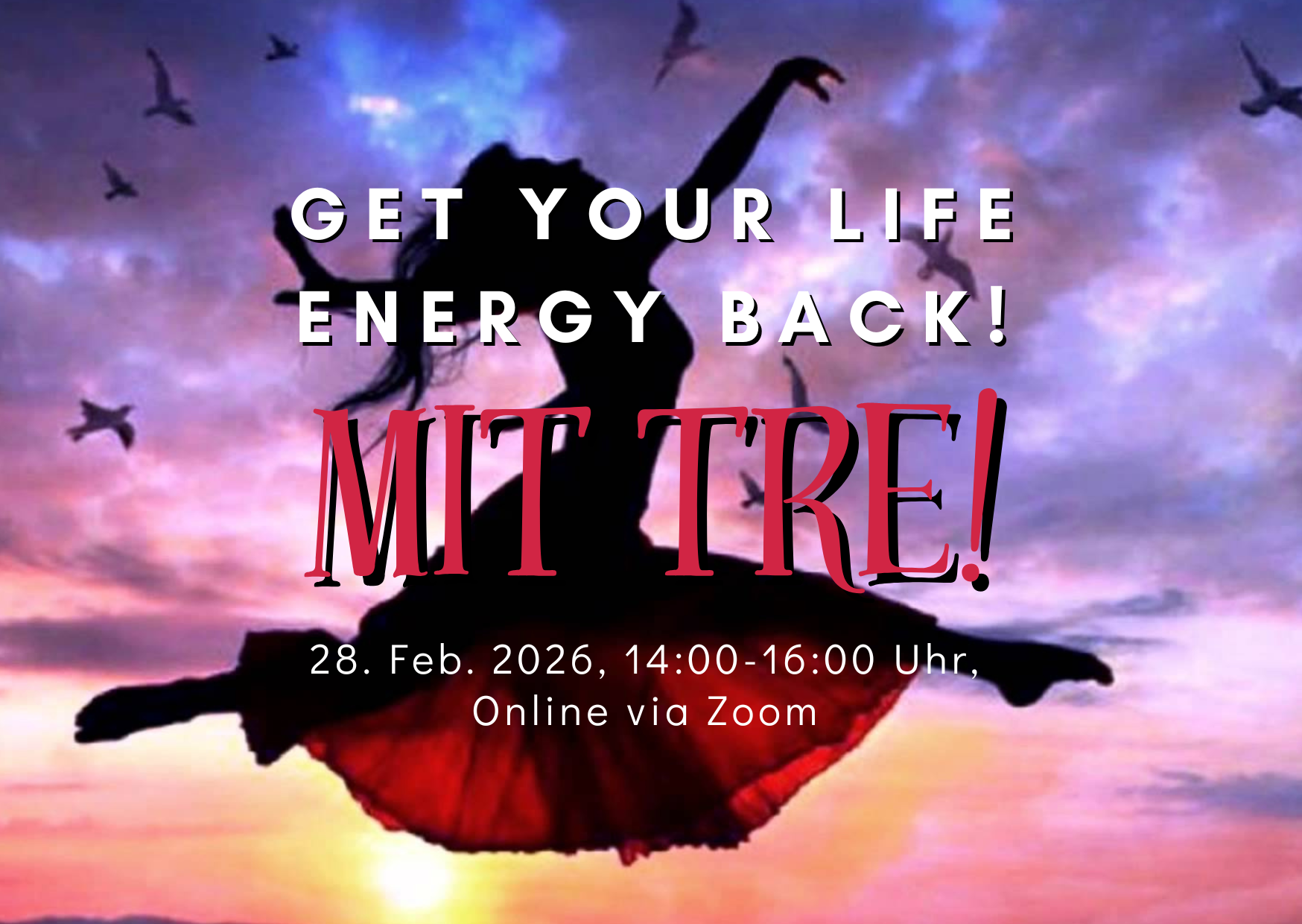 event - Stressabbau & Selbstregulation durch TRE - ONLINE via ZOOM