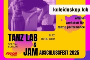 events - Tanz Lab and Jam - Special Edition zum Jahresabschluss