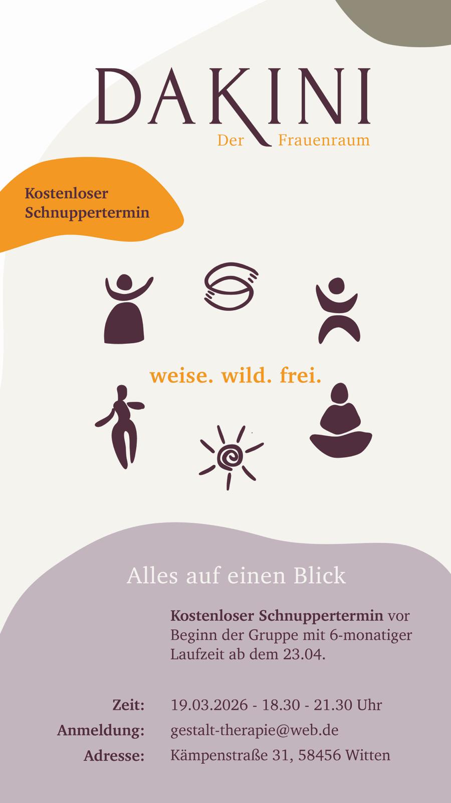 event - Dakini- der Frauenraum