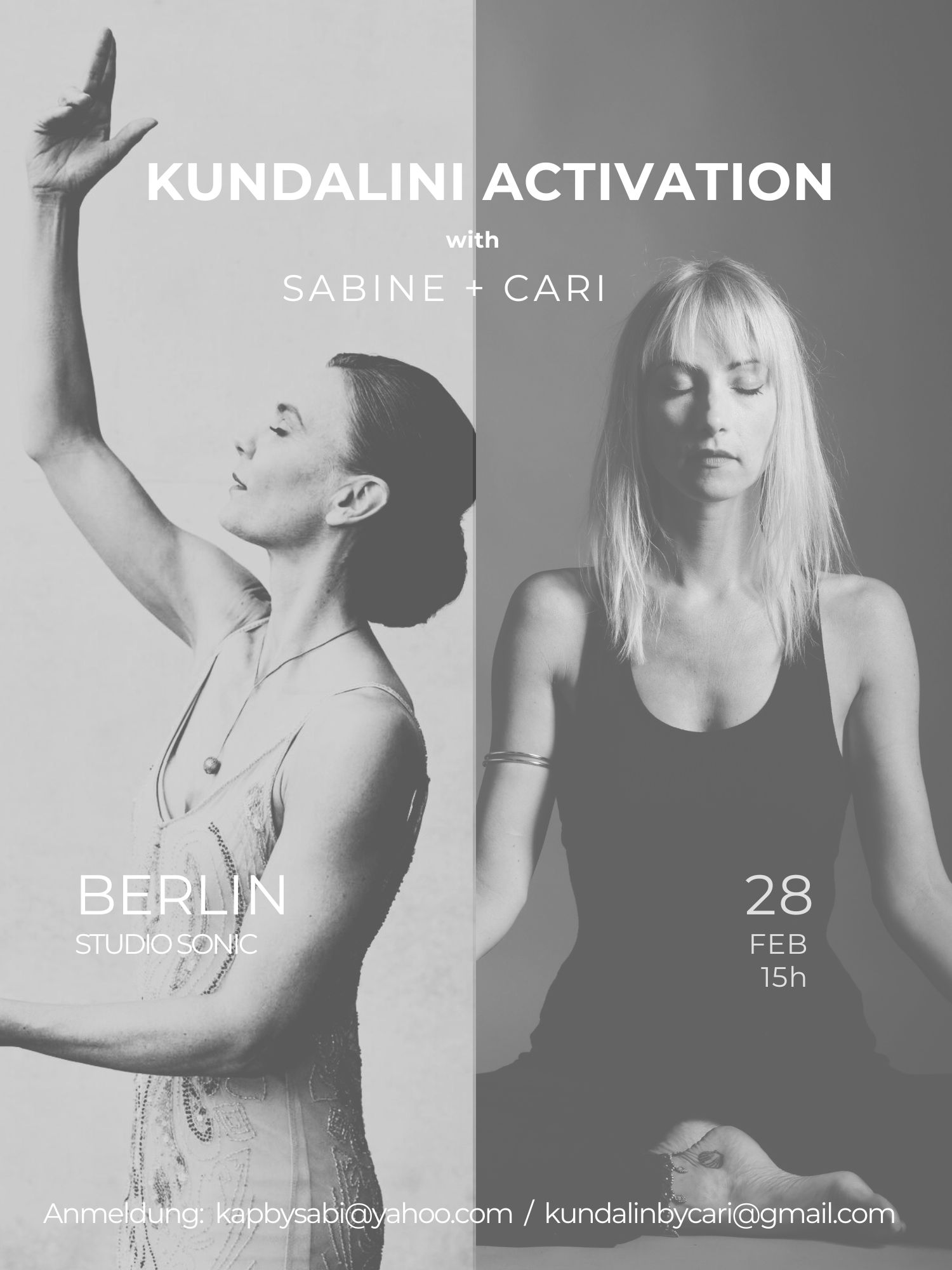 event - Kundalini Activation *2-Facilitator-Special* with Cari + Sabine // BERLIN