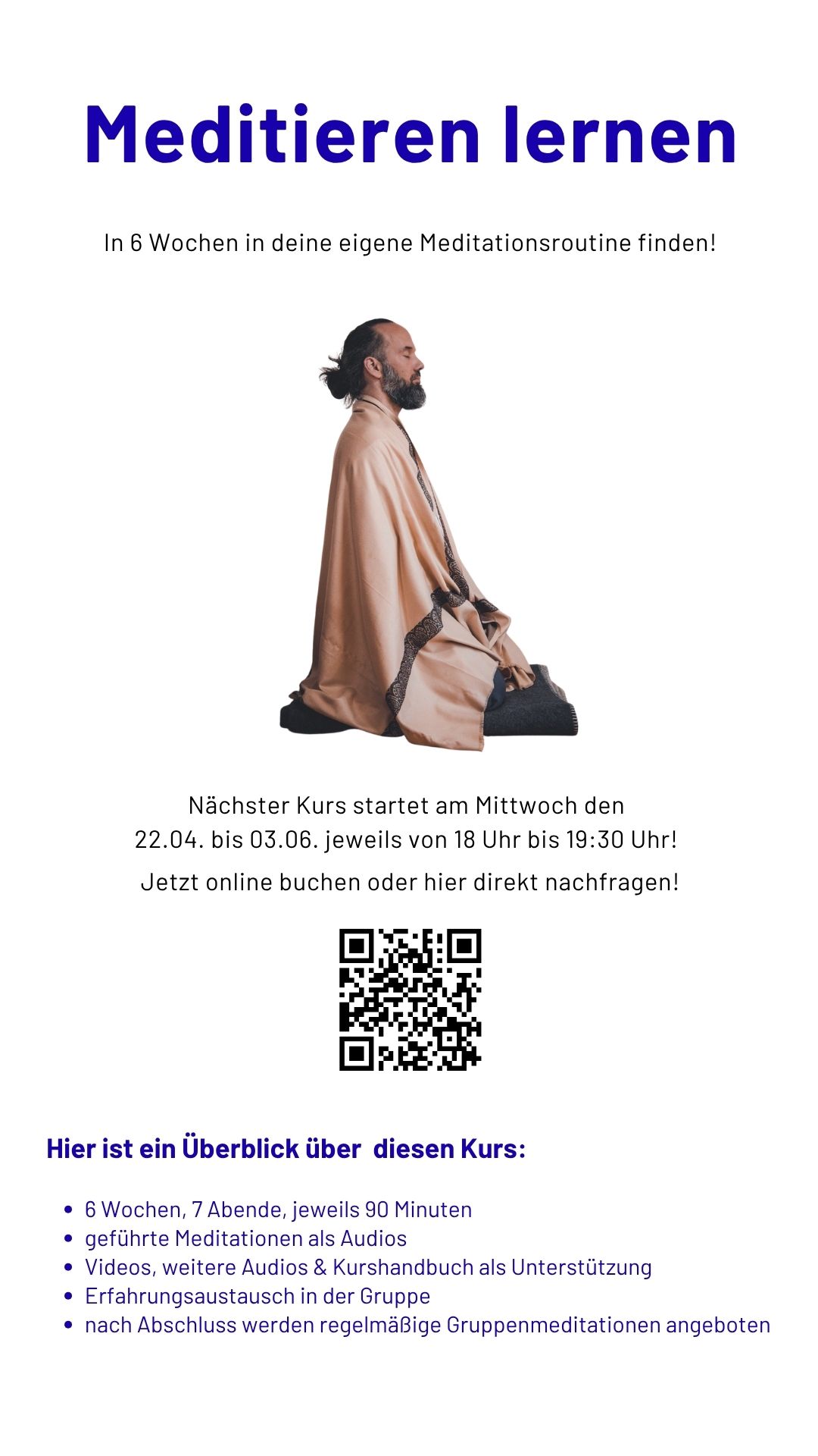 event - In 6 Wochen meditieren lernen