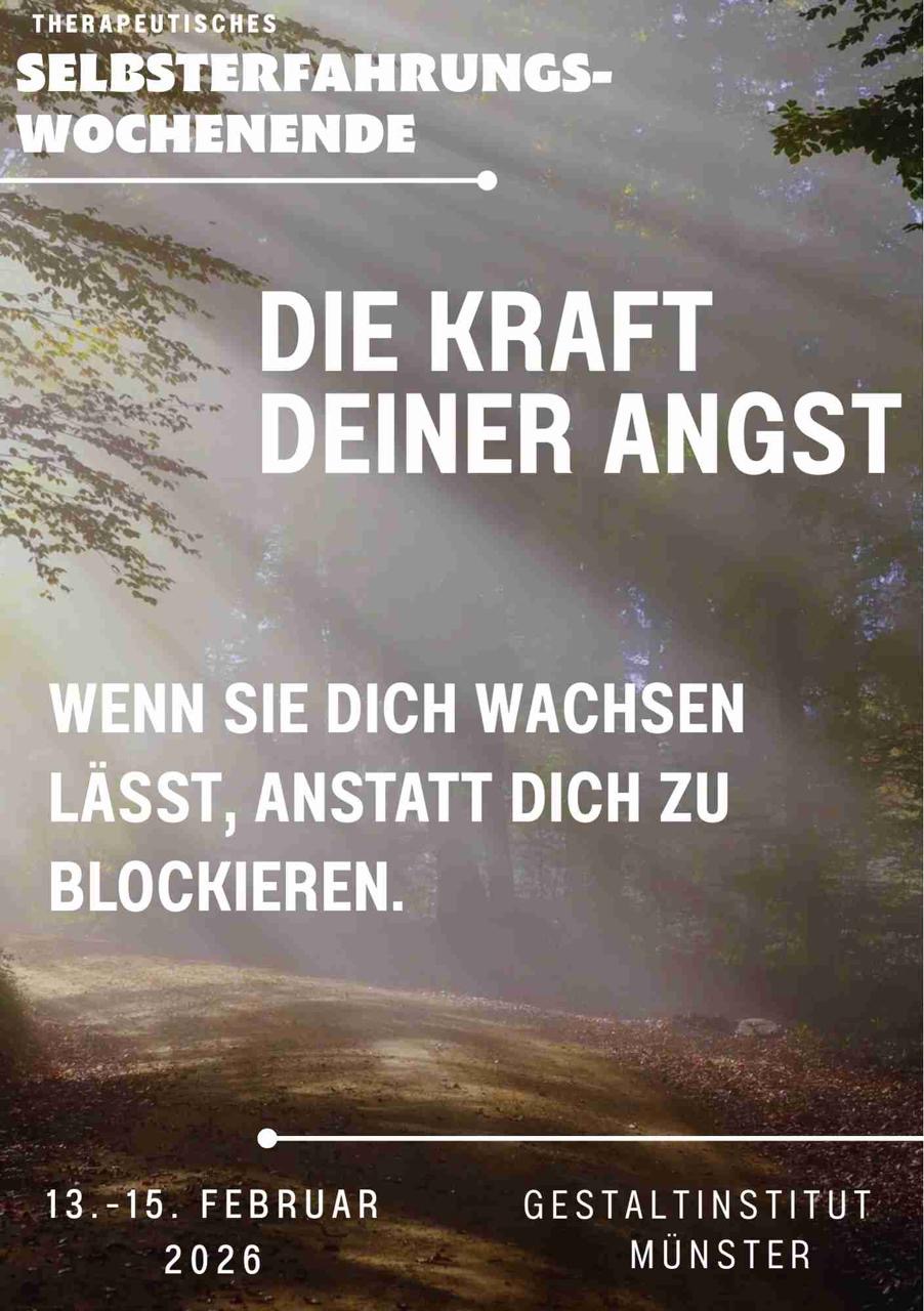 event - Die Kraft deiner Angst - WENN SIE DICH WACHSEN LÄSST, ANSTATT DICH ZU BLOCKIEREN.