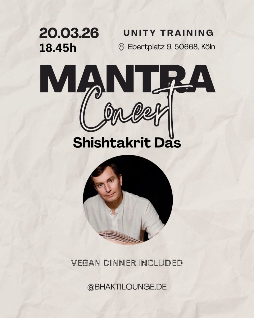 event - ✨ Shishtakrit Live Konzert – Mantra & Meditative Musik ✨