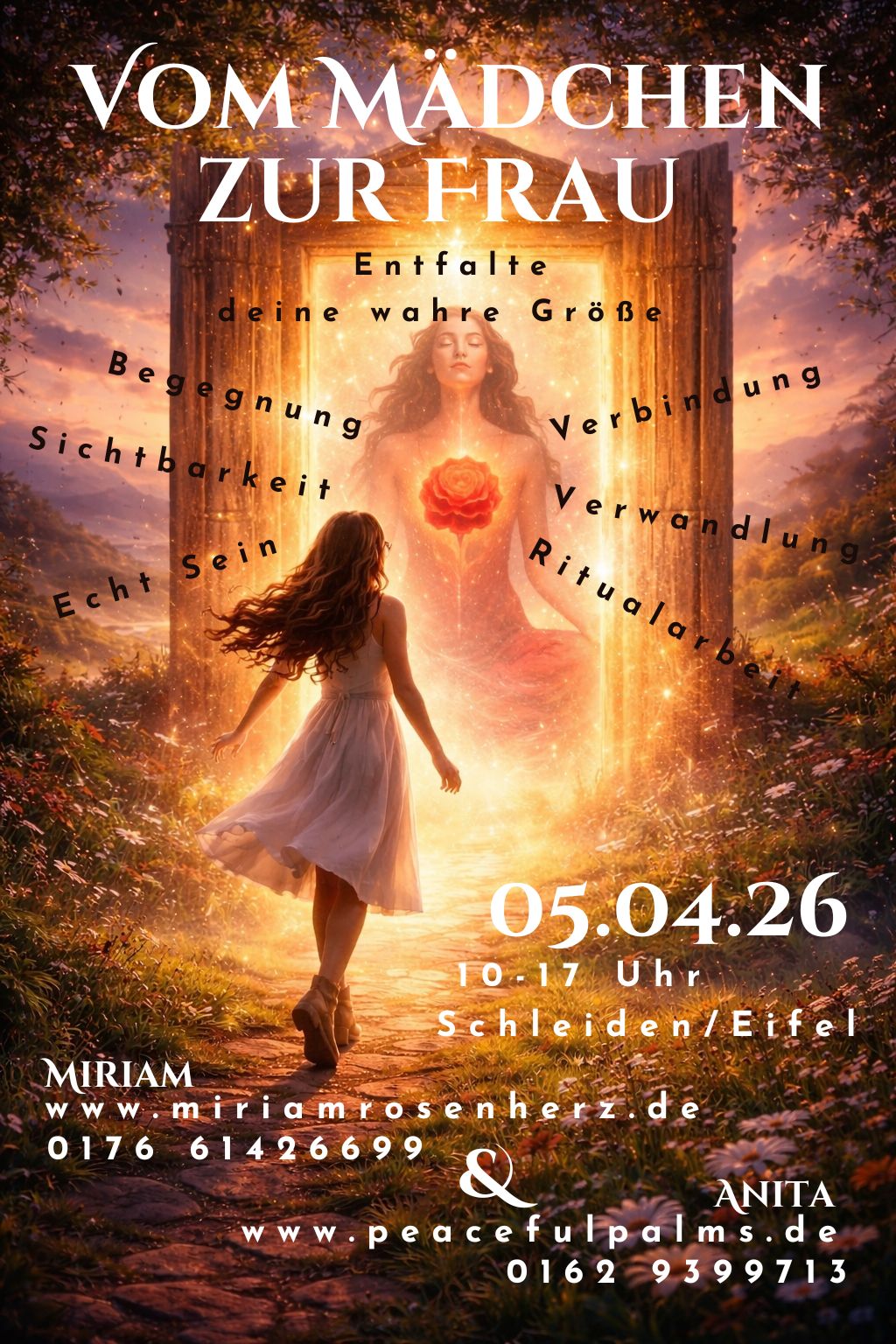 event - Vom Mädchen zur Frau - Entfalte deine wahre Größe (Frauenkreis)