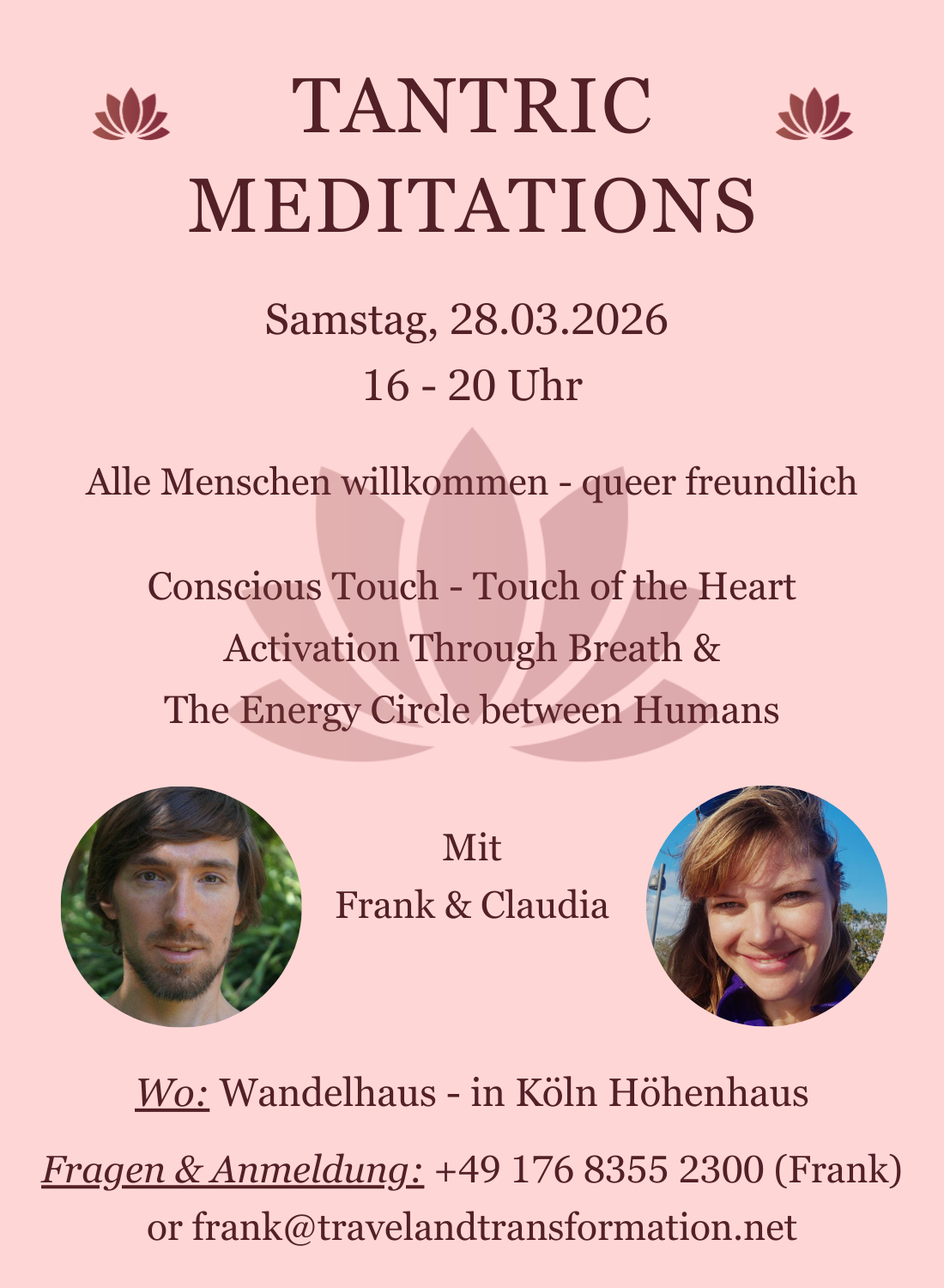 event - Tantric Meditations