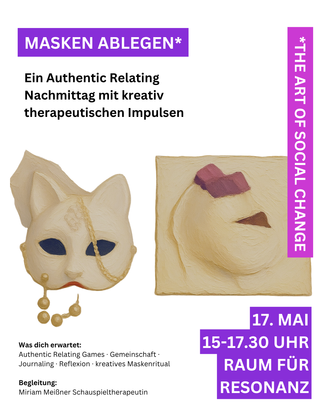 event - Event  - Masken ablegen – Ein Authentic Relating Nachmittag