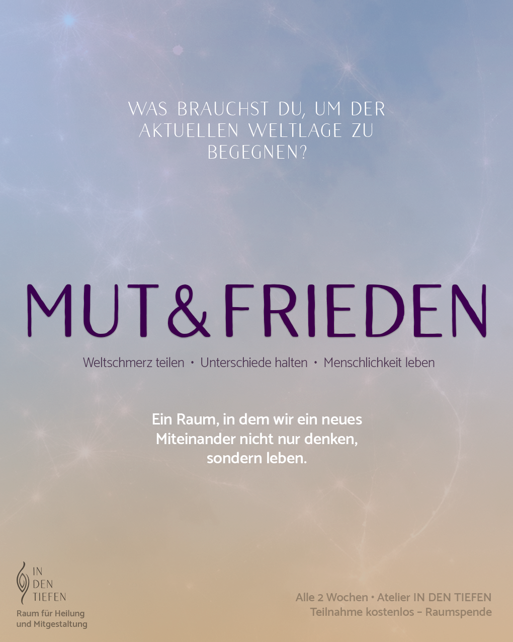 event - Mut & Frieden – Dialogkreis