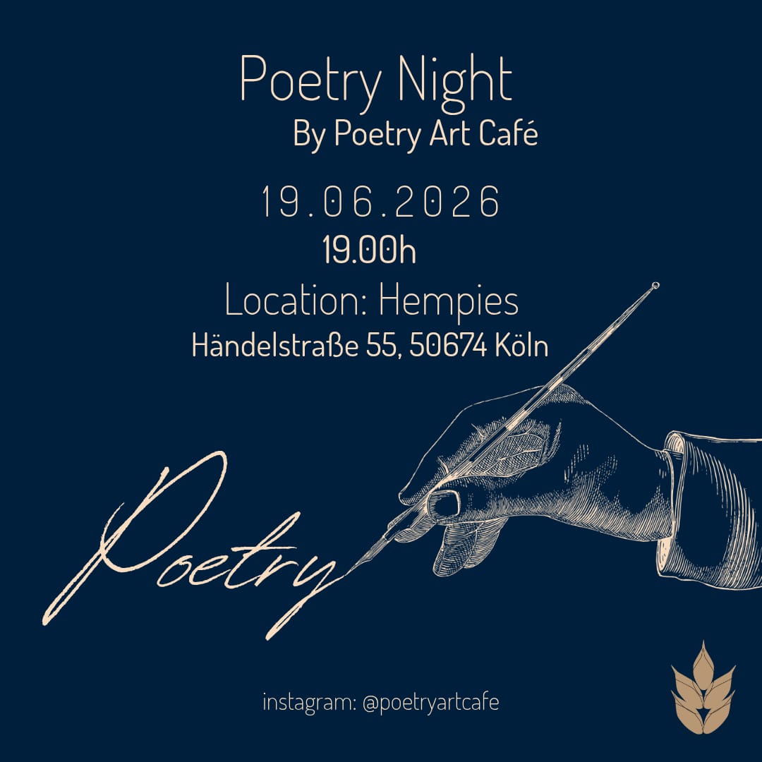 event - Poetry Night by PoetryArtCafé 