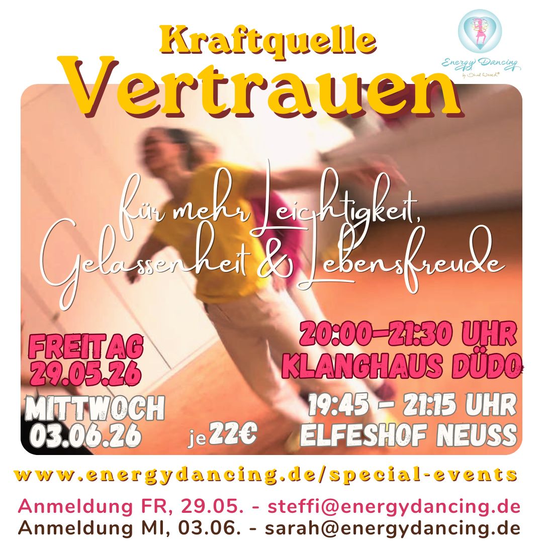 event - Kraftquelle Vertrauen - für mehr Leichtigkeit, Gelassenheit & Lebensfreude