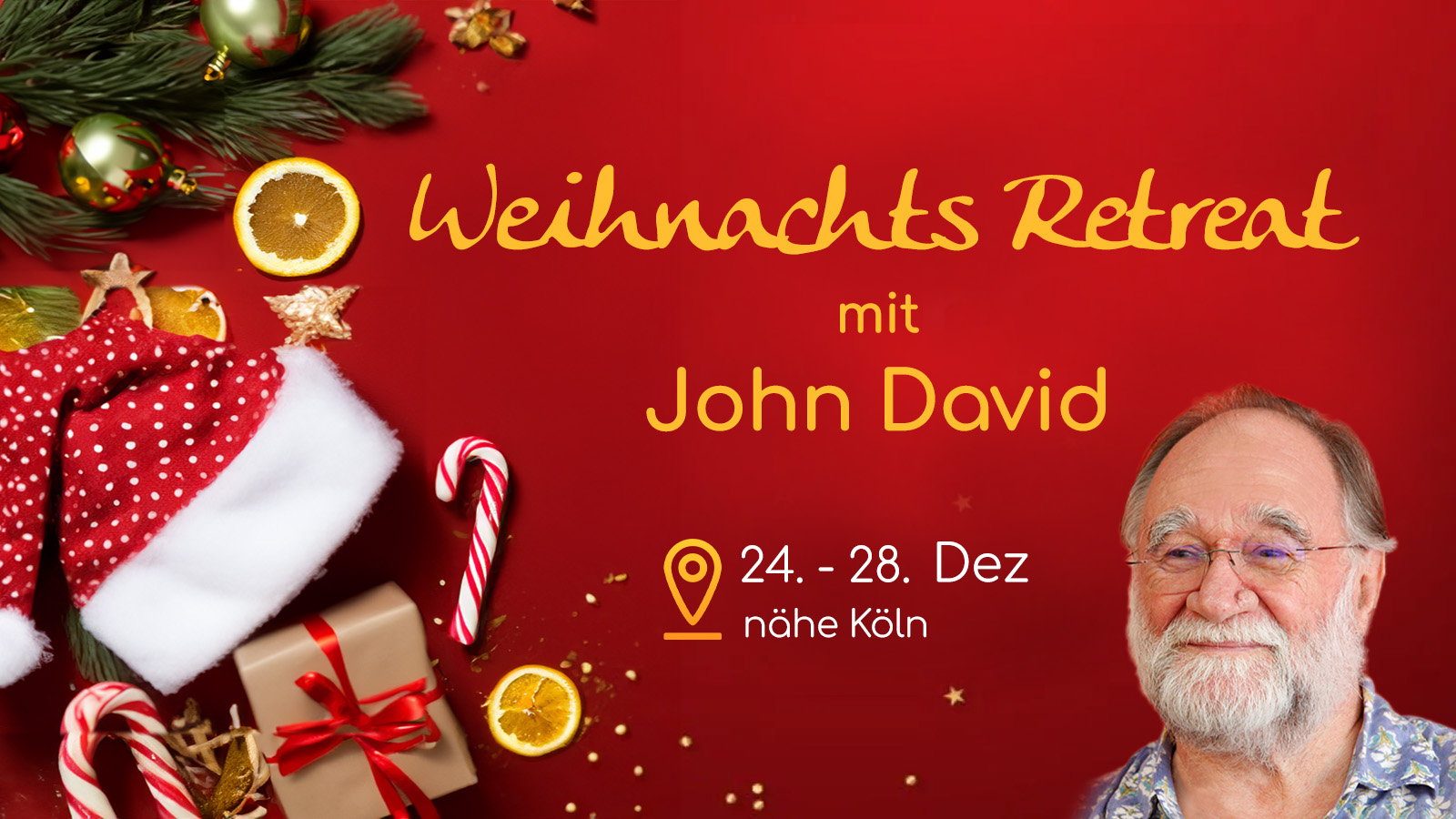 events - Meditations-Retreat I Wer bin Ich? I an Weihnachten I mit John David I Satsang & Mehr!