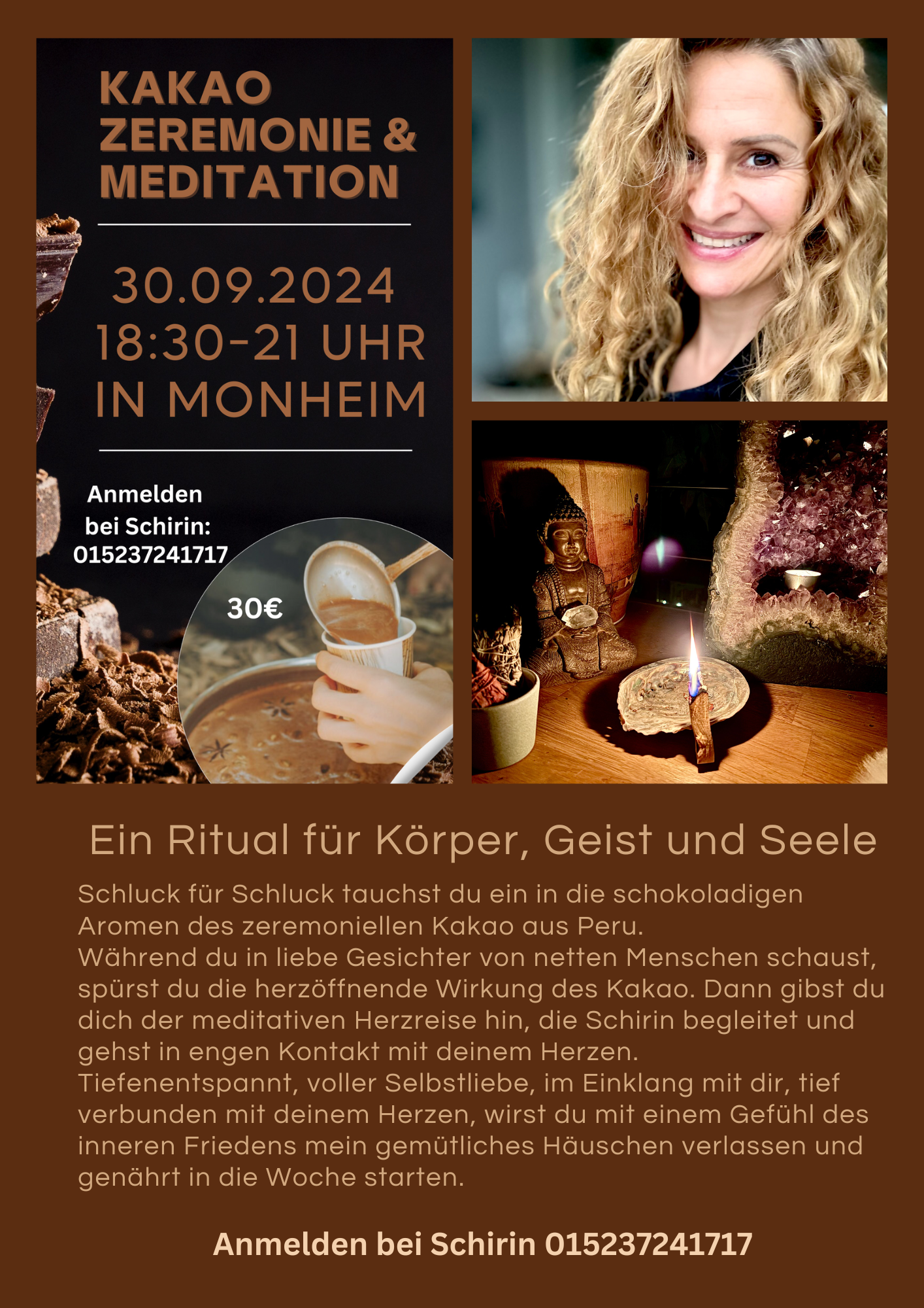 event: Kakaozeremonie & Herzmeditation