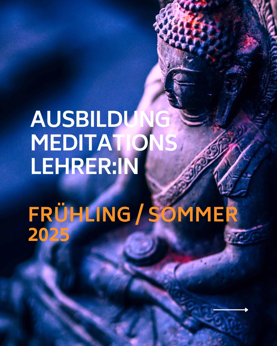 event: Herzlich willkommen zum Start der Ausbildung MEDITATIONLEHRERIN in Tajet Garden. Start-Termin 31. Mai 2025.
Weiter Infos unter www.muraliyatait.de. - Ausbildung zur MeditationsLeherIn in Tajet Garden 