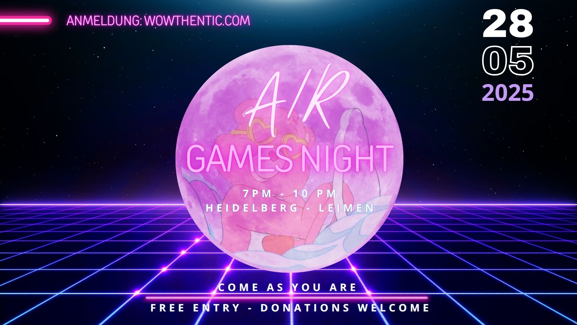 event: ✨ WOWthentic Games Night in Heidelberg ✨  