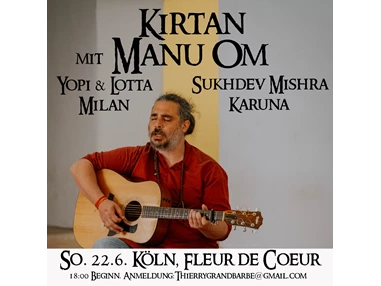 event: Kirtan mit Manu Om + Yopi & Lotta