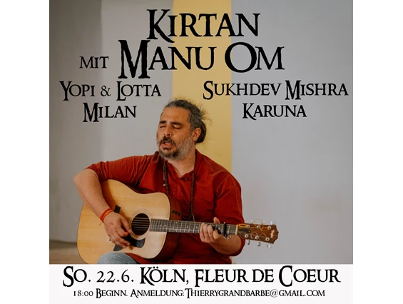 event: Kirtan mit Manu Om + Yopi & Lotta