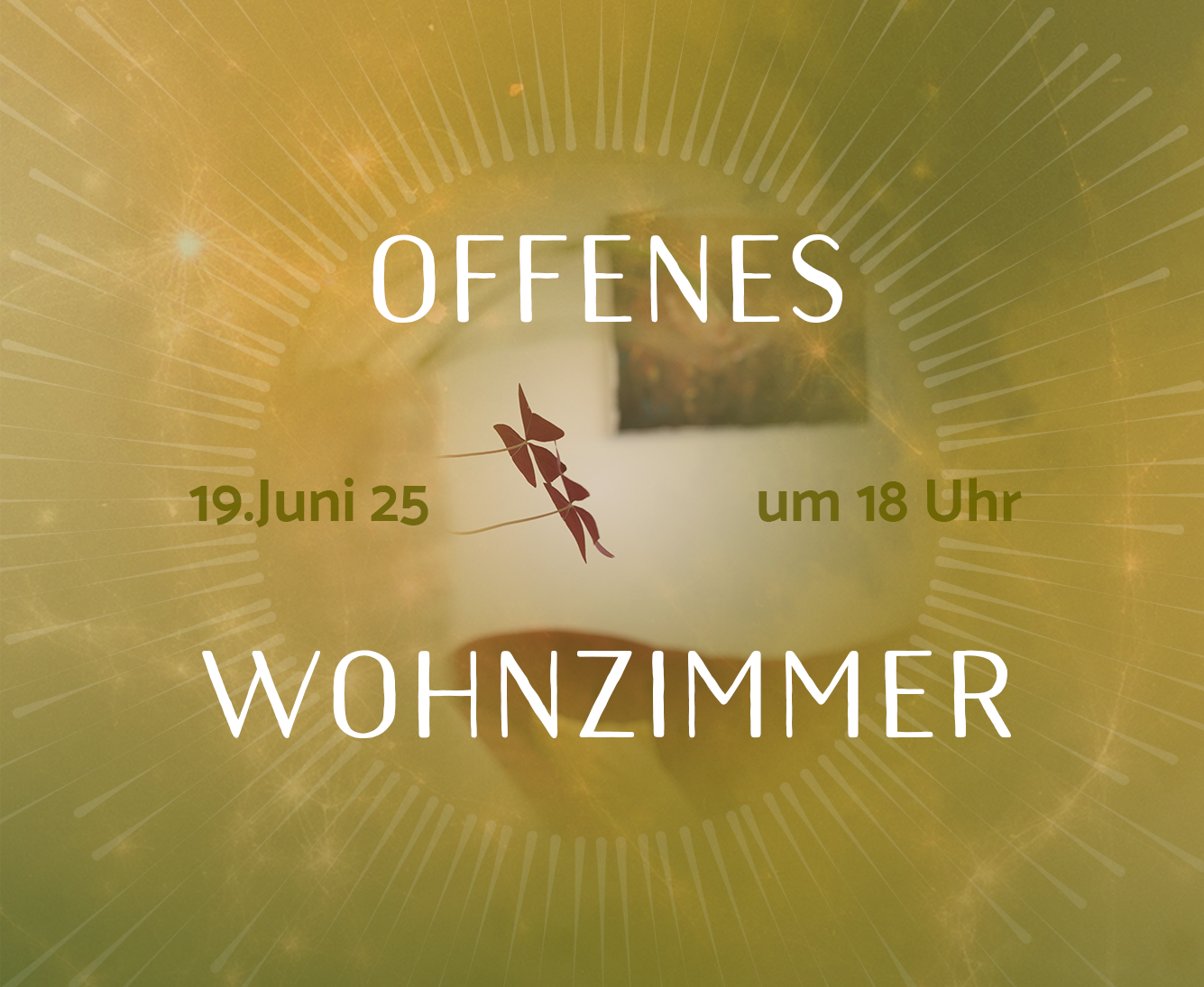 event: Offenes Wohnzimmer 🌞 IN DEN TIEFEN