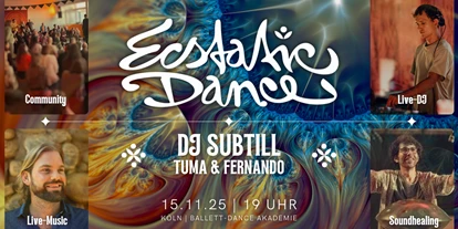events - Kategorie: Musik - Zülpich - Ecstatic Dance Cologne | DJ Subtill