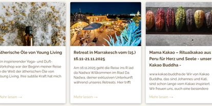 events - Köln Dellbrück - Ätherische Öle von Young Living, Kakaozeremonien und Retreats - Yoga Liebe Köln - Yoga und Pilates