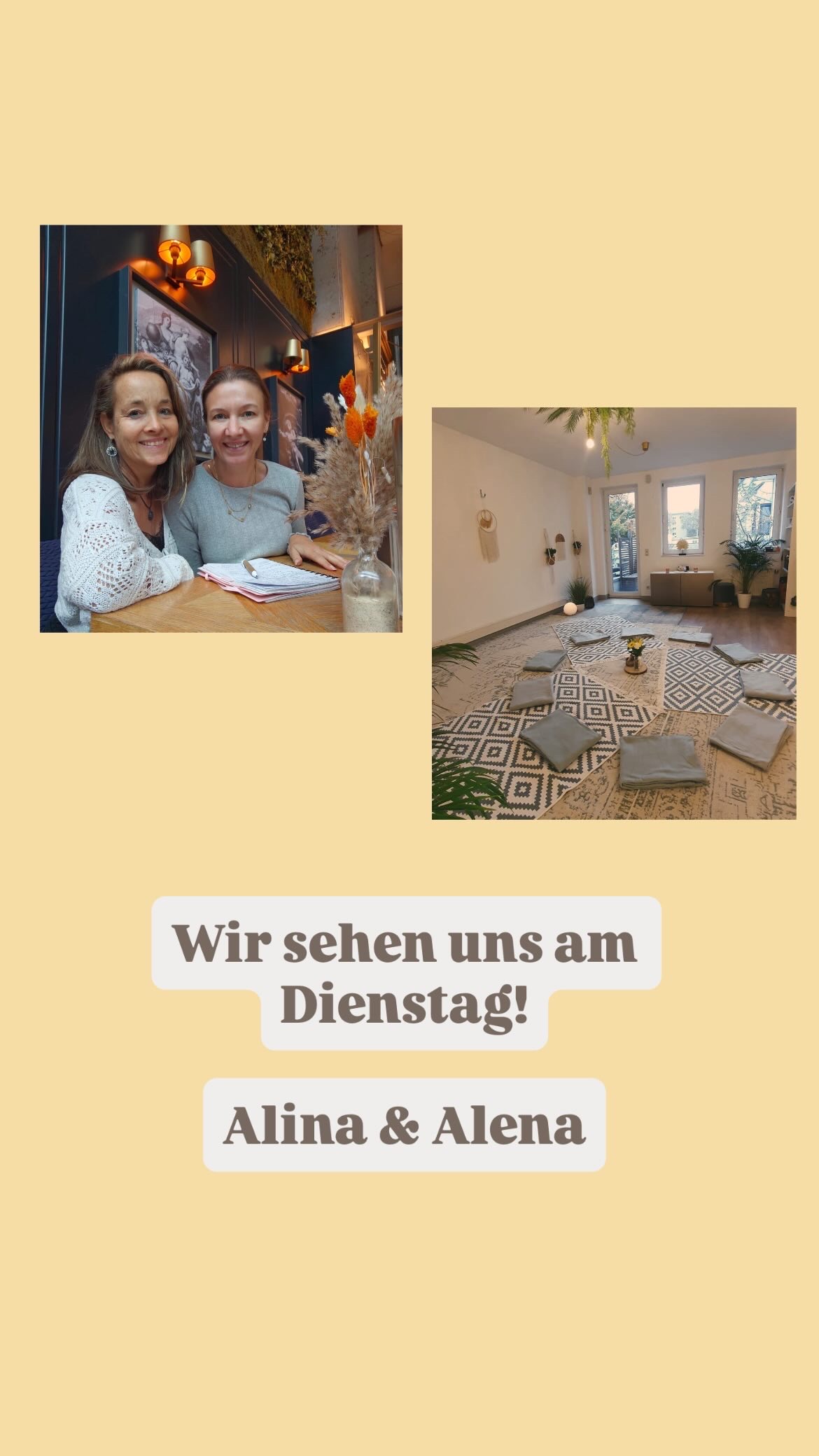 event: Deine Trainerinnen und der Raum 🌸 - Kreis der Weiblichkeit 