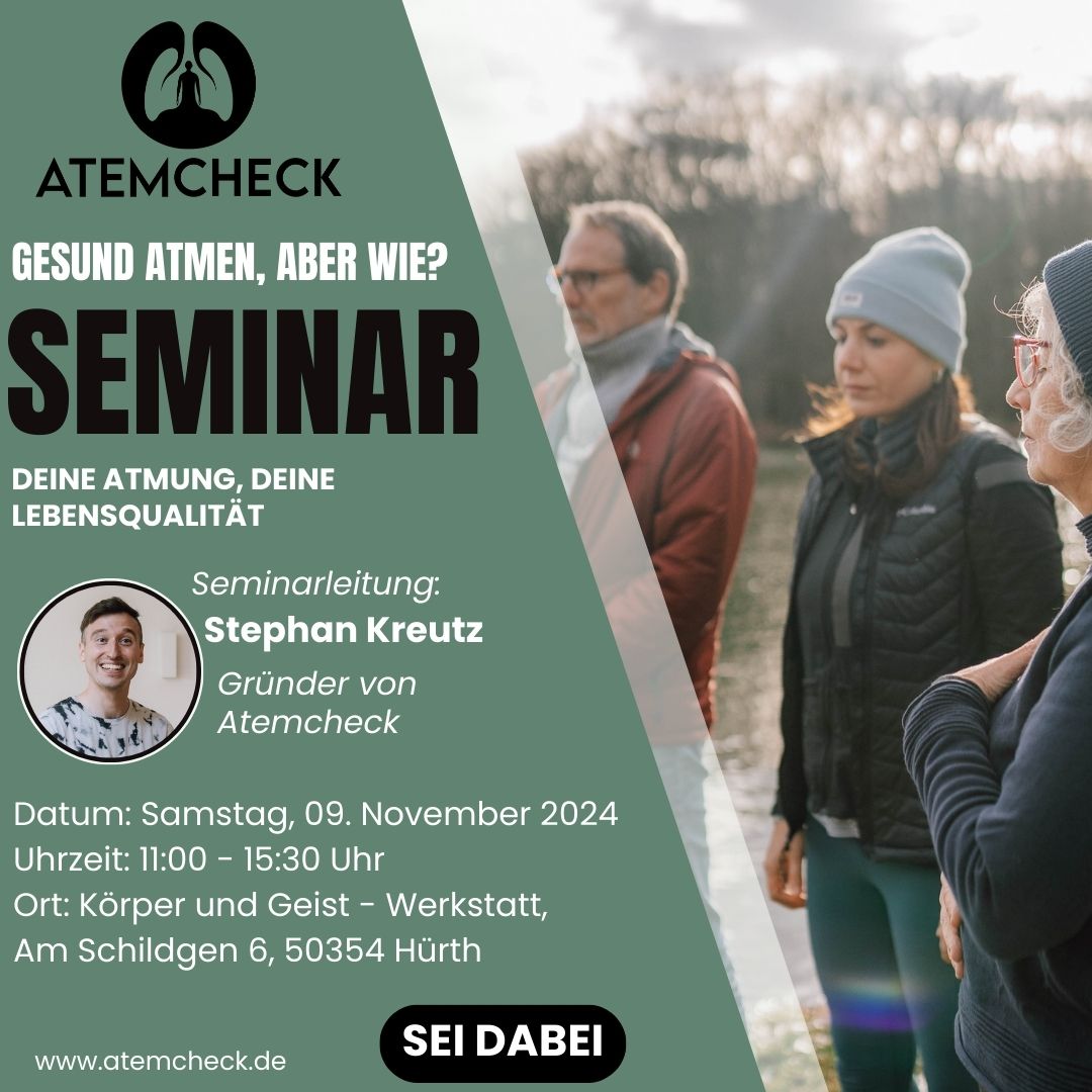 event: Seminar: Gesund atmen, wie geht das?