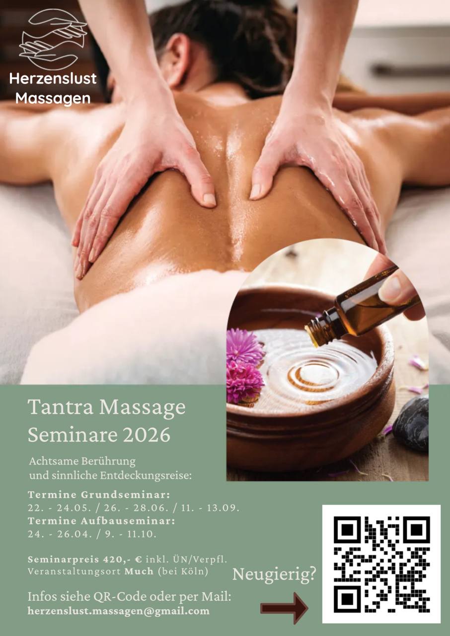 events - Kategorie: Zeremonie / Ritual - Wuppertal - Herzenslust Tantramassage Wochenendseminare