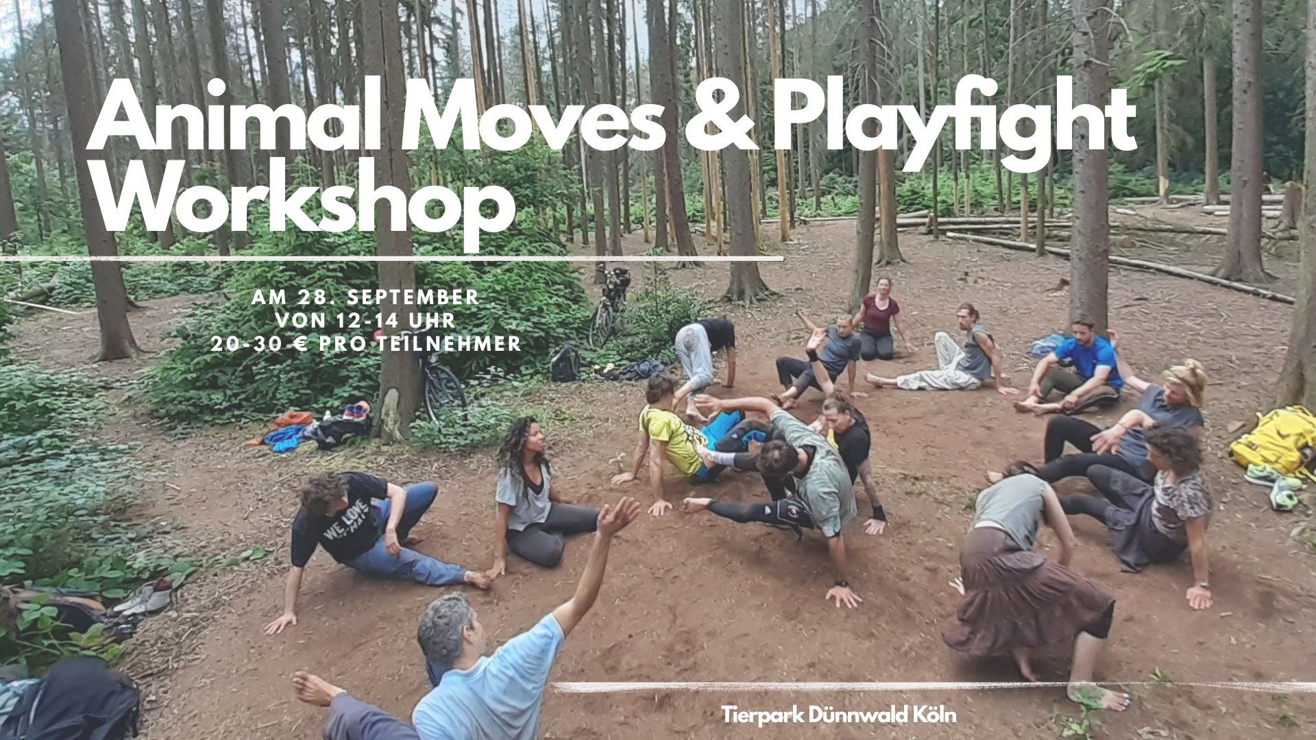 event: 🐒 Animal Moves / Playfight WORKSHOP Outdoor