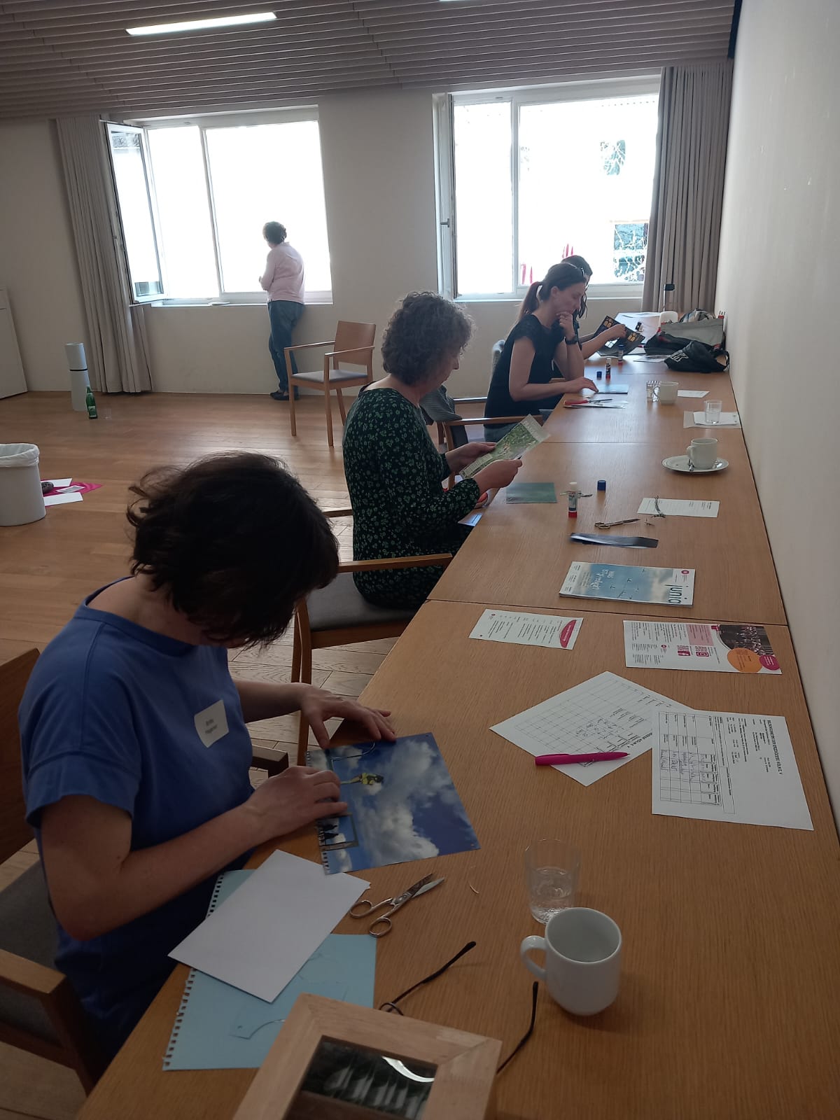 event: Foto2 von einem Auszeit-Wochenende im Frühling im selben Tagungshaus - Mit Stift und Seele - Schreib-Retreat für Frauen
