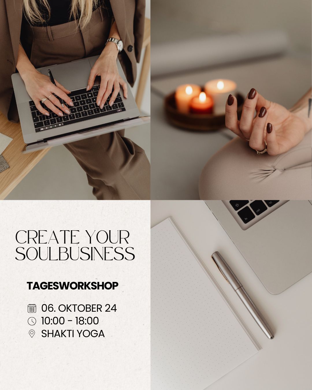 event: Create your Soulbusiness - Tagesworkshop