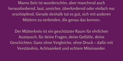 events - Köln Dellbrück - Mütterkreis "Gemeinsam stark"