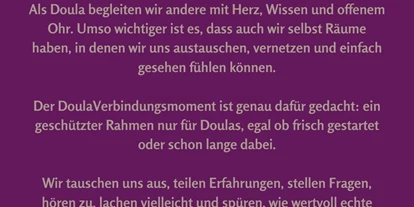 events - Köln Dellbrück - DoulaZeit