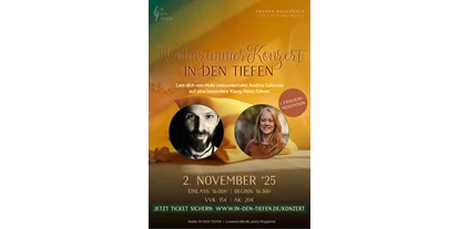 events - Kategorie: Gemeinschaft / Netzwerk / Kreis - Nordrhein-Westfalen - WohnzimmerKonzert & Friedensmeditation